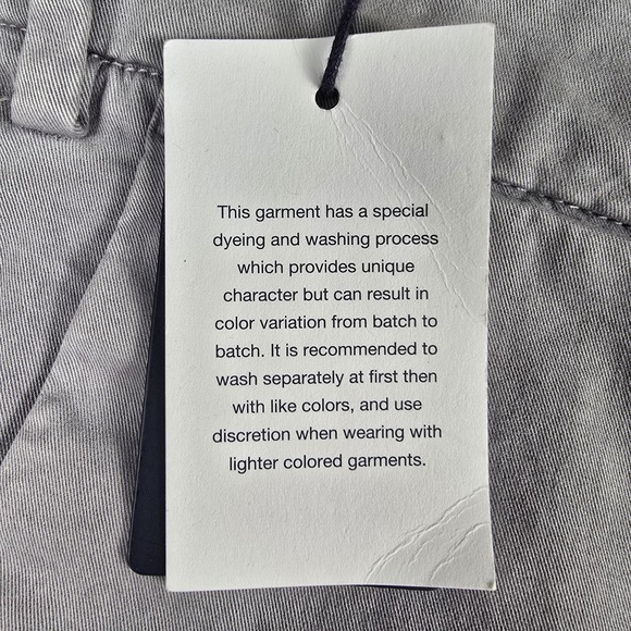 Peter Millar Pants Mens 40 Gray Gale Crown Crafted Stretch Chino Golf Casual New - Picture 12 of 14